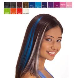 EXTENSION SINTETICHE COLOR CON 1 CLIPS (BLU)